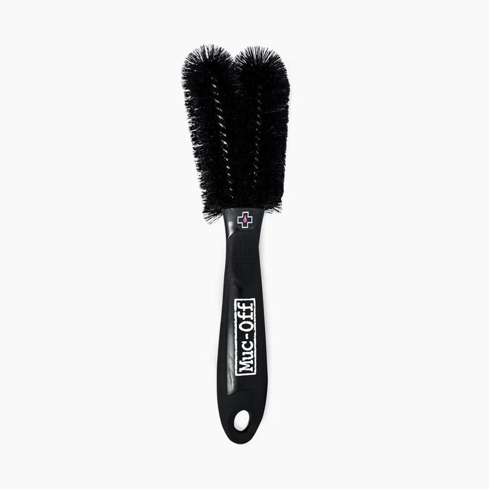 Muc-Off Premium Bürstenset - 5 Reinigungsbürsten für Fahrrad und Mountainbike mit Langlebigen Nylon Borsten und Ergonomischen Gummigriffen für Sanfteren Kontakt mit Material – Fahrrad Reinigungsset Alcovic