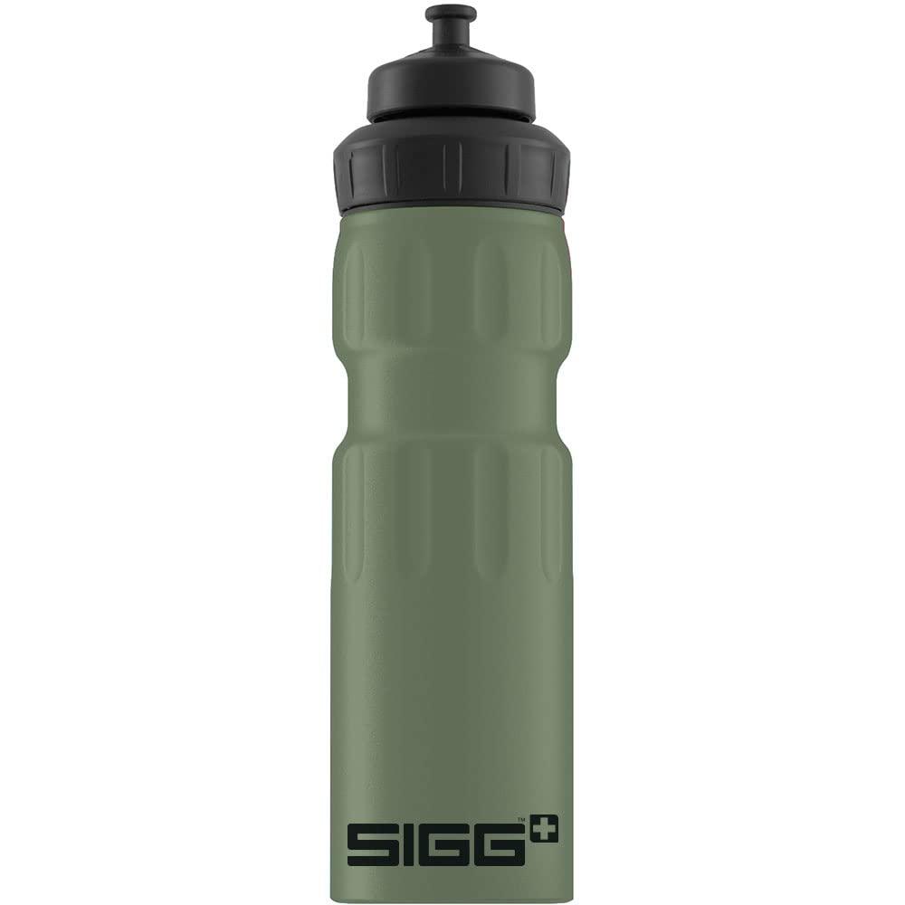 SIGG - Alu Sport Trinkflasche - WMB Sports - Mit 3-Stufen-Sportverschluss - Klimaneutral Zertifiziert - Auslaufsicher - Federleicht - BPA-frei - 0,75L Alcovic