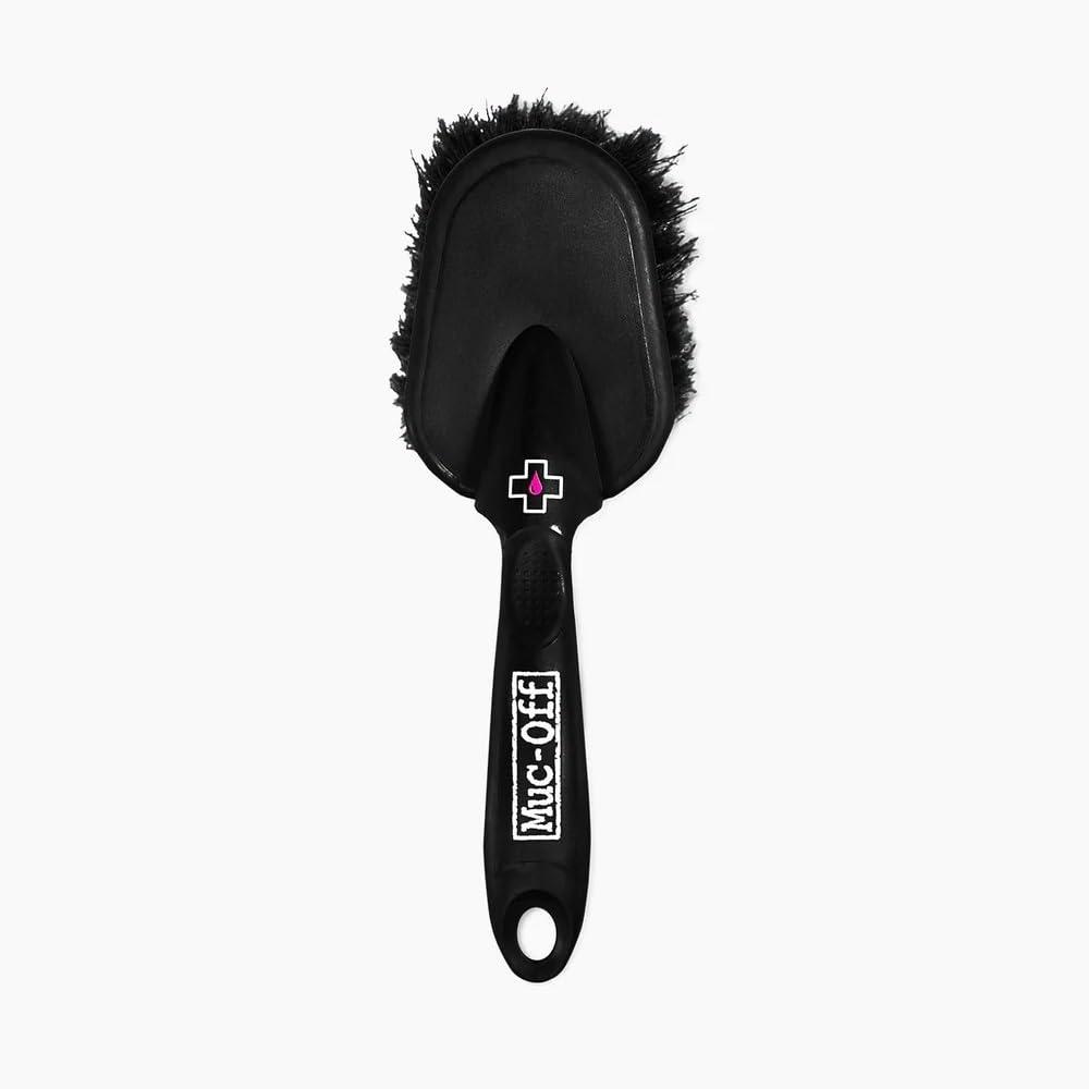 Muc-Off Premium Bürstenset - 5 Reinigungsbürsten für Fahrrad und Mountainbike mit Langlebigen Nylon Borsten und Ergonomischen Gummigriffen für Sanfteren Kontakt mit Material – Fahrrad Reinigungsset Alcovic