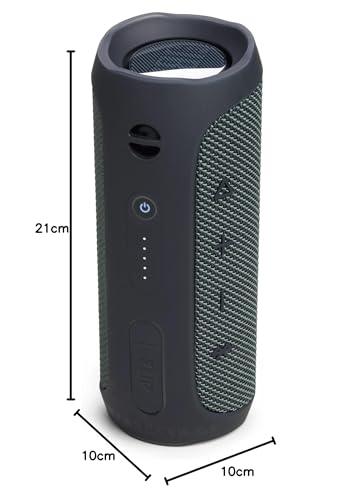 JBL Flip Essential 2 - Portable Bluetooth Speaker with Rechargeable Battery - IPX7 Waterproof - 10 Hours Battery Life - Black - Alcovic