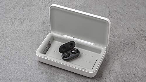 Samsung Electronics UV Anti-Virus Desinfektions-Box & kabelloses Qi-Ladegerät - Handy-Sterilisator und Ladestation (99% UV-Reinigung für Smartphone und kleine Gegenstände) Alcovic