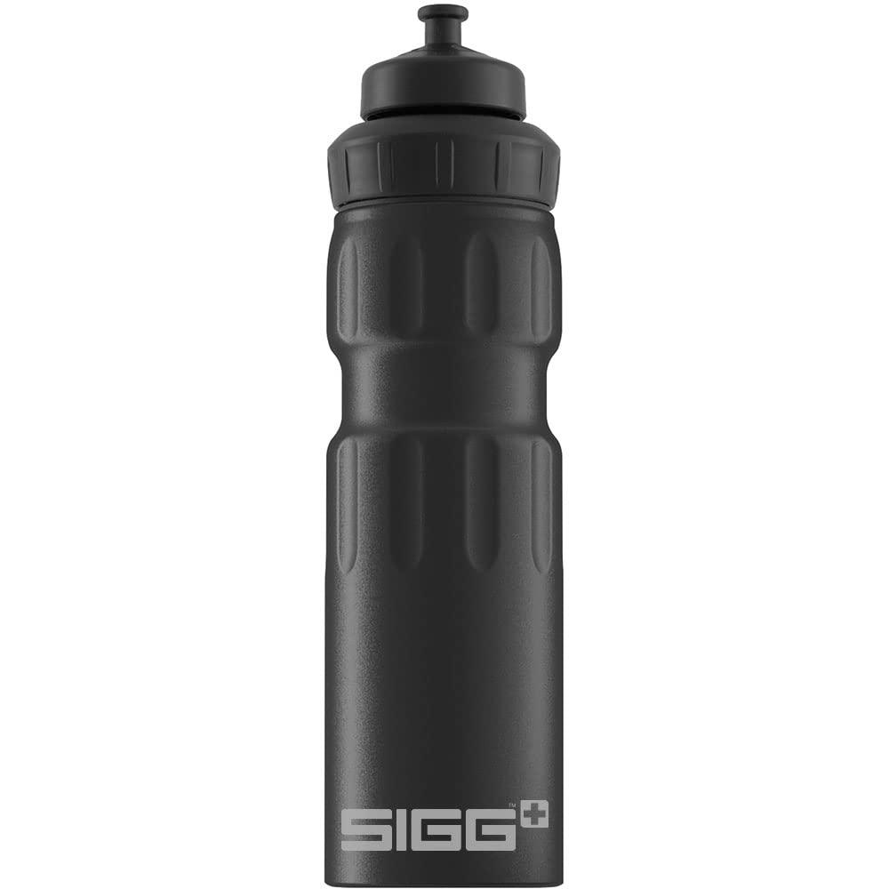 SIGG - Alu Sport Trinkflasche - WMB Sports - Mit 3-Stufen-Sportverschluss - Klimaneutral Zertifiziert - Auslaufsicher - Federleicht - BPA-frei - 0,75L Alcovic