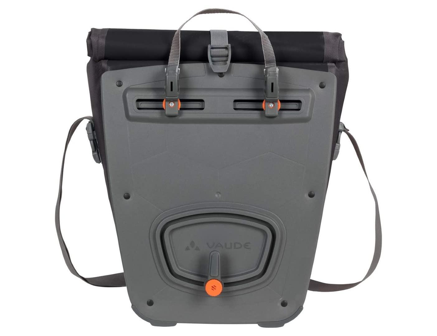 VAUDE Fahrradtaschen für Gepäckträger Aqua Back 2x24L, 2 x Hinterradtaschen wasserdicht, Fahrrad Gepäckträgertasche hinten, einfache Befestigung – Made in Germany Alcovic