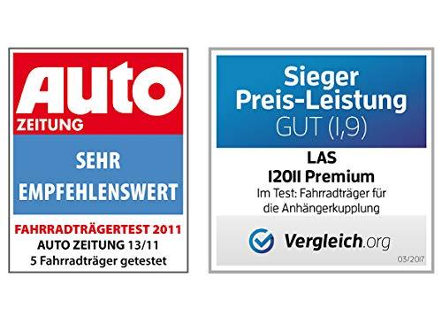 EUFAB Fahrradträger Jake, für E-Bikes geeignet + EUFAB 16412 Universal Wandhalterung für Fahrradträger Alcovic