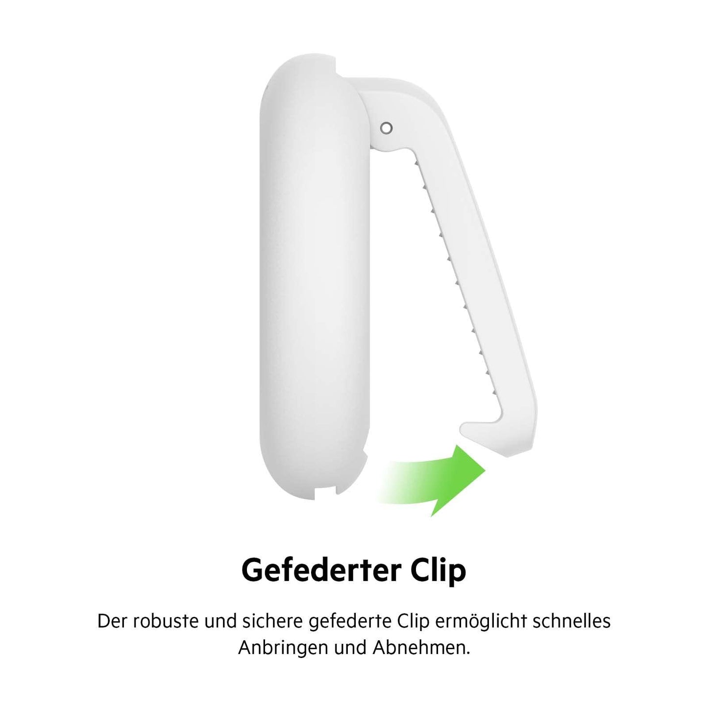 Belkin AirTag Hülle mit Schlaufe (Secure Holder Schutzhülle für Air Tag, Accessoire mit Kratzschutz) – Schwarz Alcovic