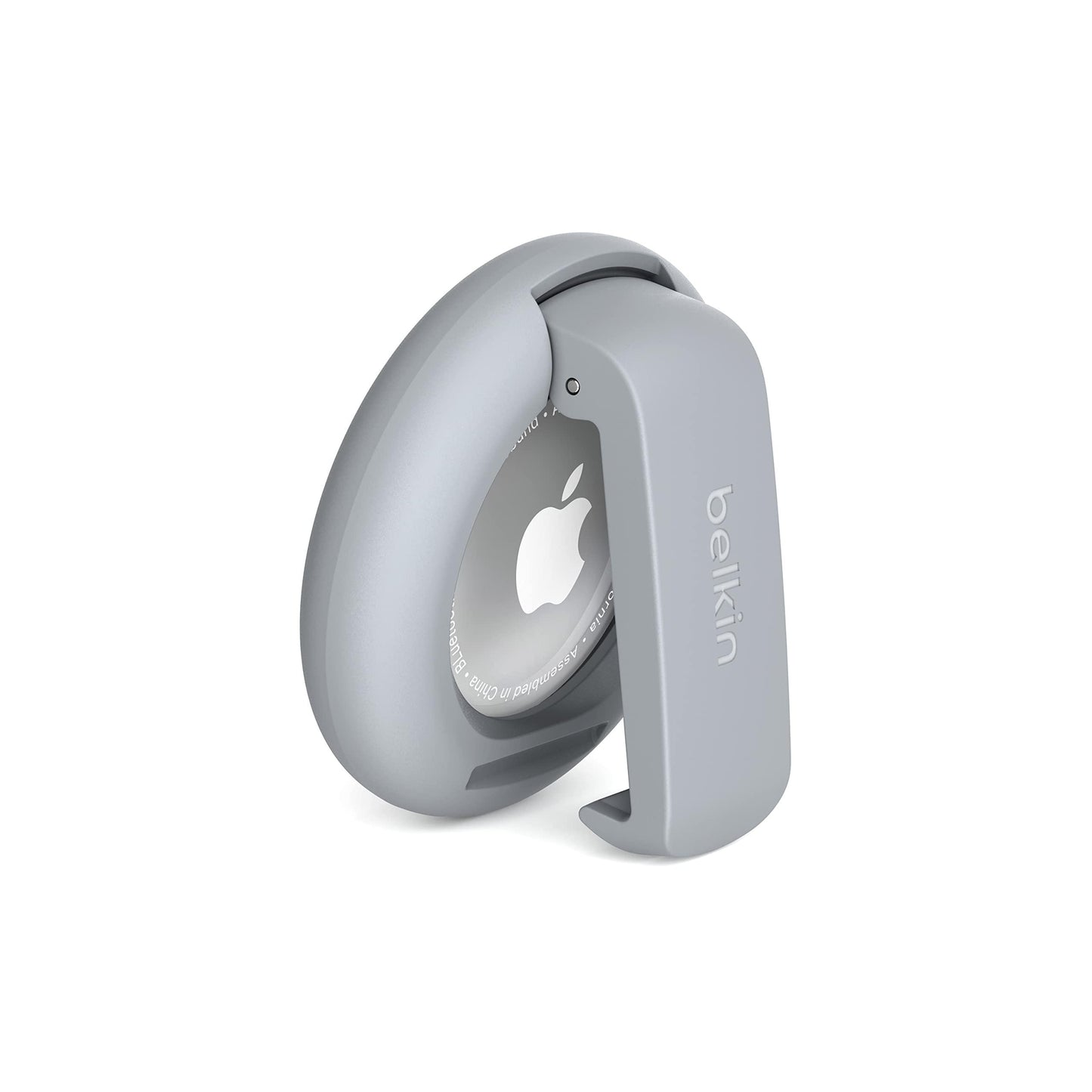 Belkin AirTag Hülle mit Schlaufe (Secure Holder Schutzhülle für Air Tag, Accessoire mit Kratzschutz) – Schwarz Alcovic