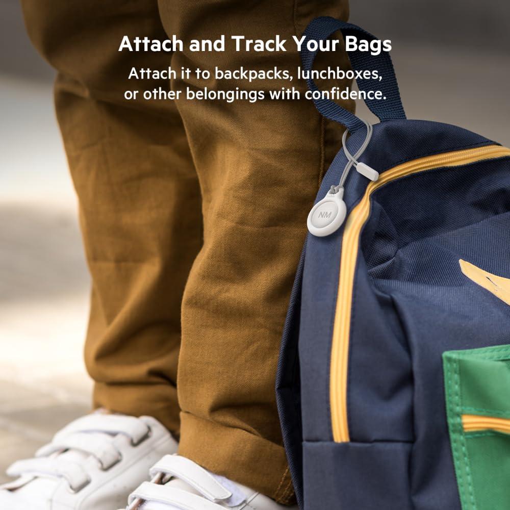 Belkin AirTag Hülle mit Schlaufe (Secure Holder Schutzhülle für Air Tag, Accessoire mit Kratzschutz) – Schwarz Alcovic
