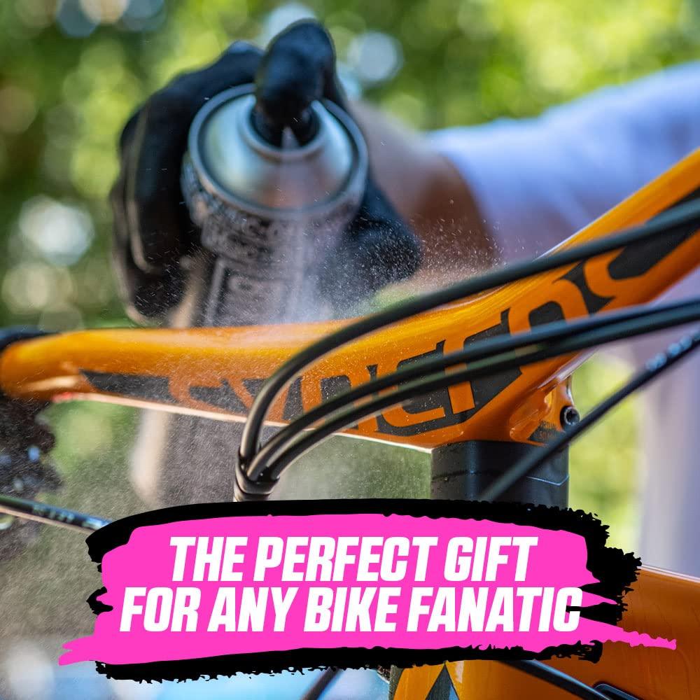 Muc-Off Basis Fahrrad Reinigungsset - Must-Have Fahrrad Zubehör für die Reinigung und den Schutz Ihres Fahrrads – Mit Muc-Off Bike Cleaner, Bike Protect, Reinigungsbürste und Mehr Alcovic