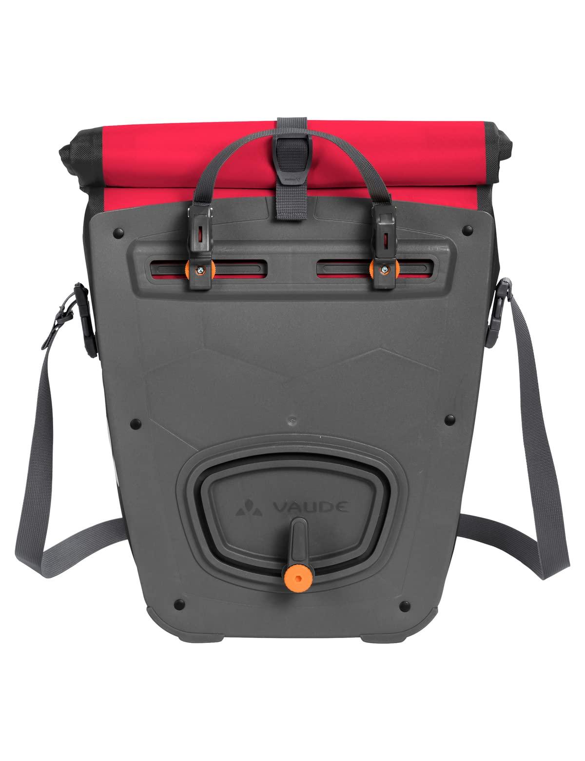 VAUDE Fahrradtaschen für Gepäckträger Aqua Back 2x24L, 2 x Hinterradtaschen wasserdicht, Fahrrad Gepäckträgertasche hinten, einfache Befestigung – Made in Germany Alcovic