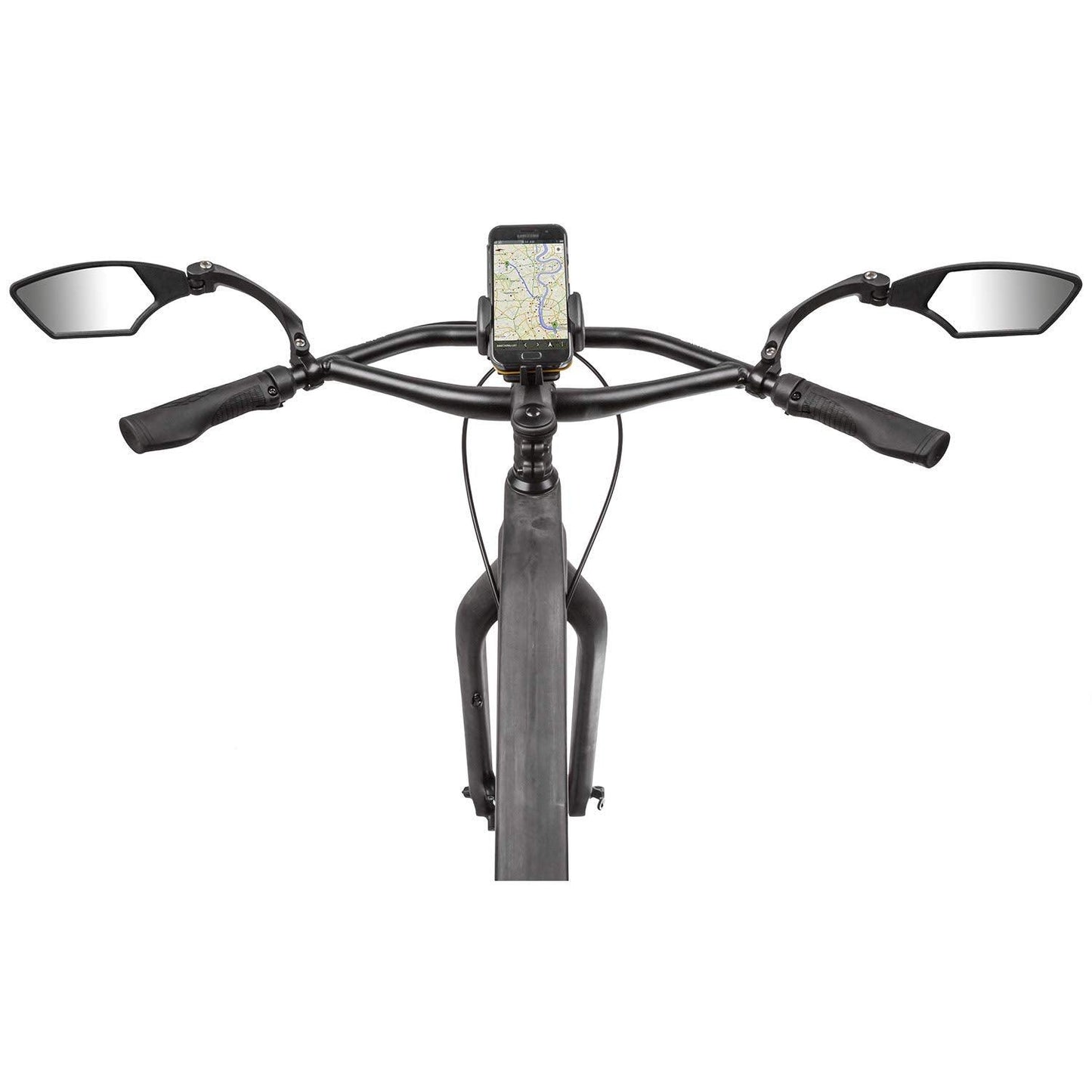 M-Wave SPY Space Fahrradspiegel, schwarz Alcovic