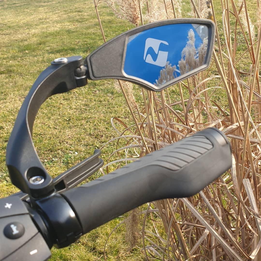 M-Wave SPY Space Fahrradspiegel, schwarz Alcovic