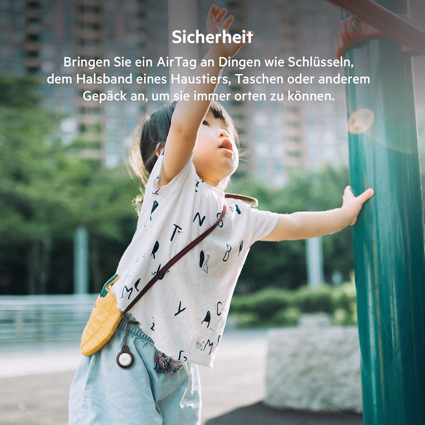 Belkin AirTag Hülle mit Schlaufe (Secure Holder Schutzhülle für Air Tag, Accessoire mit Kratzschutz) – Schwarz Alcovic