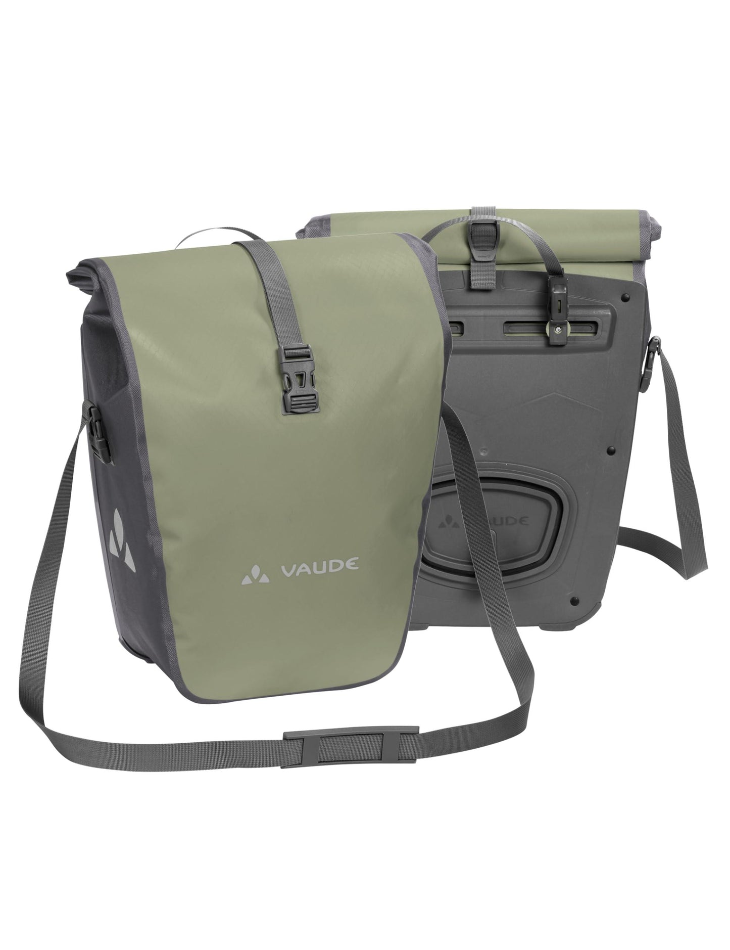 VAUDE Fahrradtaschen für Gepäckträger Aqua Back 2x24L, 2 x Hinterradtaschen wasserdicht, Fahrrad Gepäckträgertasche hinten, einfache Befestigung – Made in Germany Alcovic
