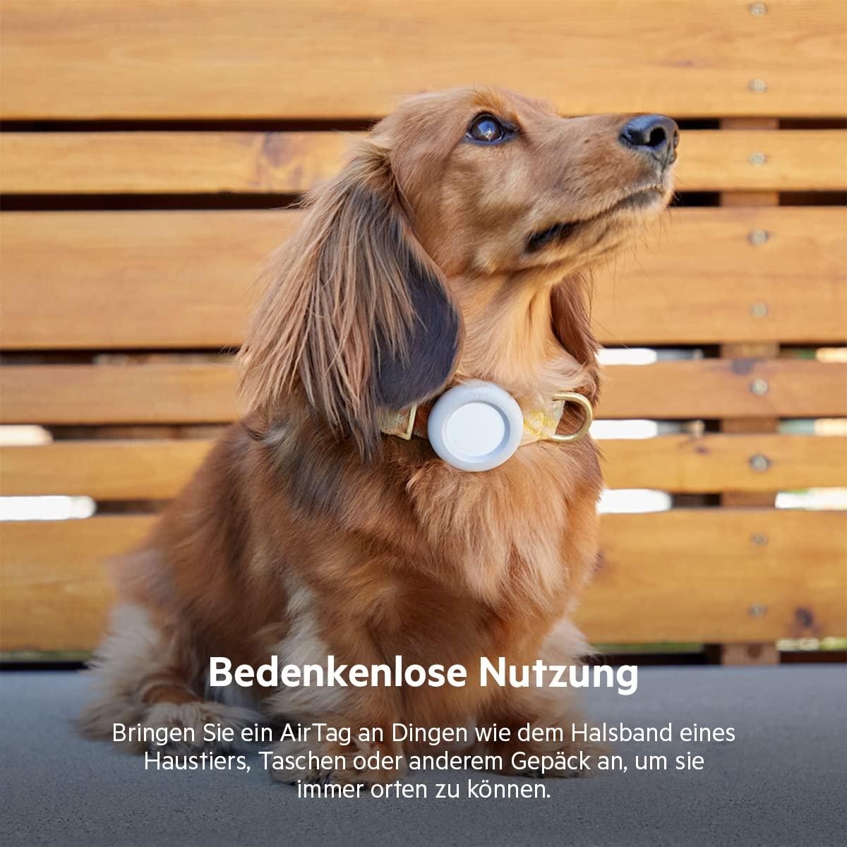 Belkin AirTag Hülle mit Schlaufe (Secure Holder Schutzhülle für Air Tag, Accessoire mit Kratzschutz) – Schwarz Alcovic