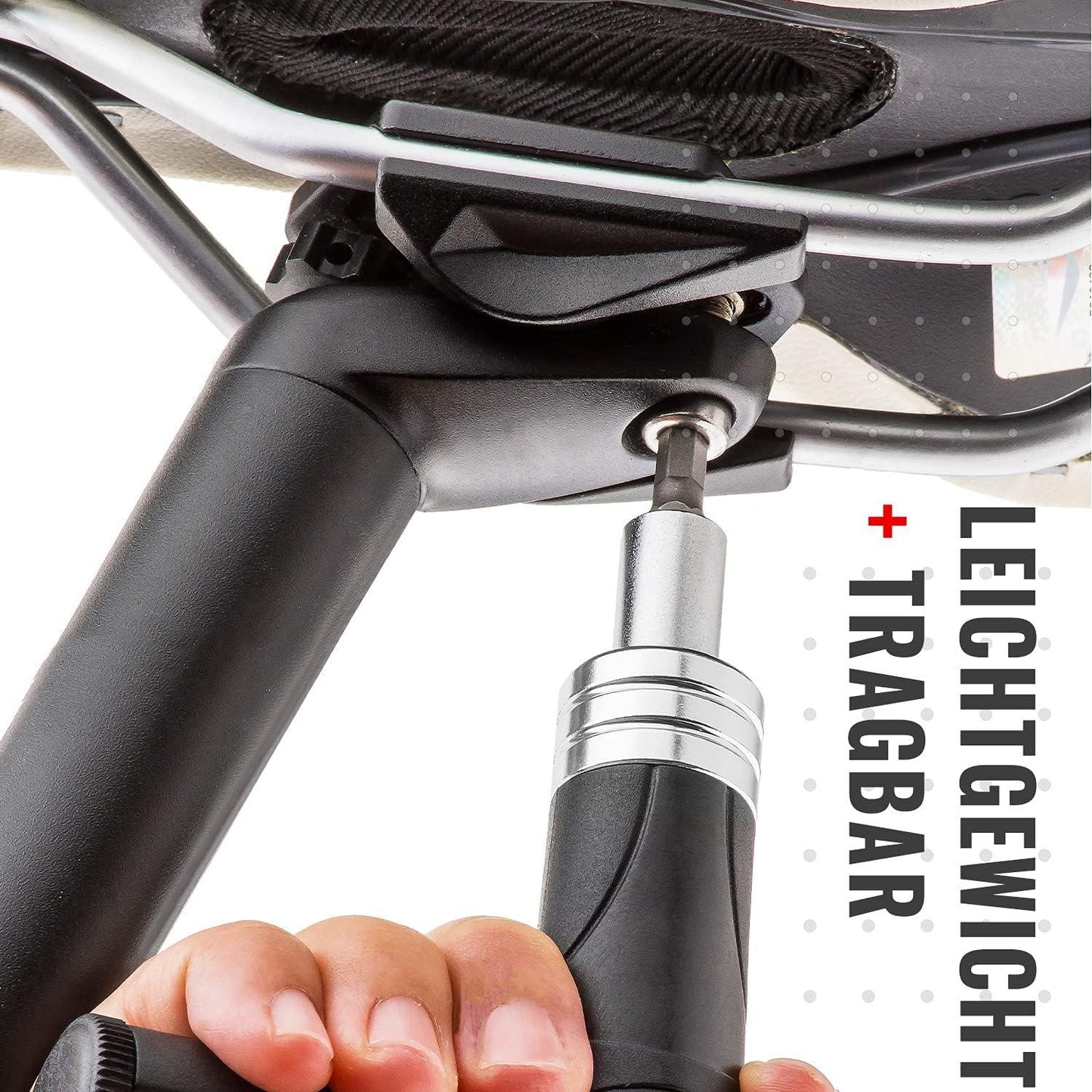 PRO BIKE TOOL Einstellbarer Drehmomentschlüssel Fahrrad 4, 5, 6 NM - Hochwertiges Fahrrad Multifunktionswerkzeug - Inklusive 3, 4, 5mm Allen & T25 Werkzeugbits - Fahrrad Drehmomentschlüssel Rennrad Alcovic