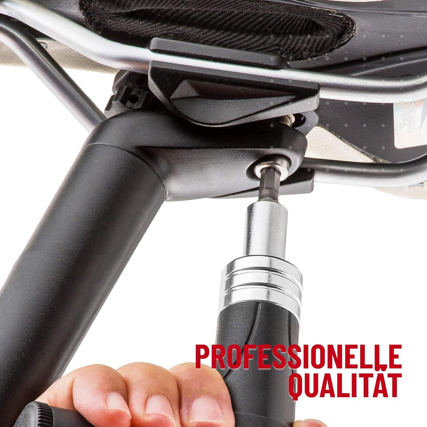 PRO BIKE TOOL Einstellbarer Drehmomentschlüssel Fahrrad 4, 5, 6 NM - Hochwertiges Fahrrad Multifunktionswerkzeug - Inklusive 3, 4, 5mm Allen & T25 Werkzeugbits - Fahrrad Drehmomentschlüssel Rennrad Alcovic