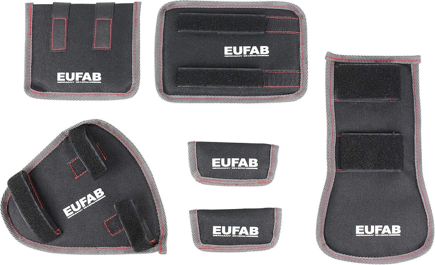 EUFAB Fahrradträger Jake, für E-Bikes geeignet + EUFAB 16412 Universal Wandhalterung für Fahrradträger Alcovic