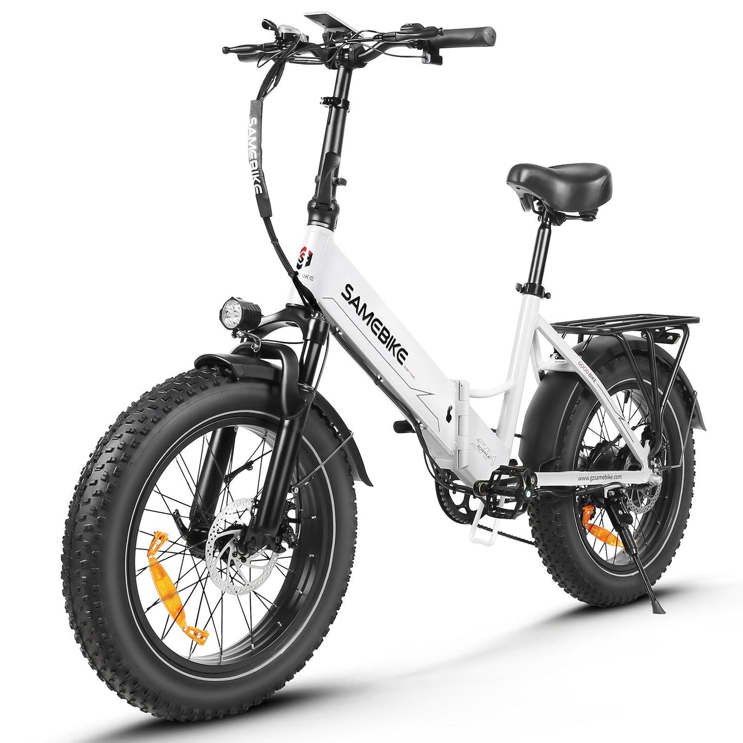 SAMEBIKE LOTDM200-II 20 Zoll Fettreifen 750W Motor 48V 13Ah Akku Faltrad Smart NFC Alcovic