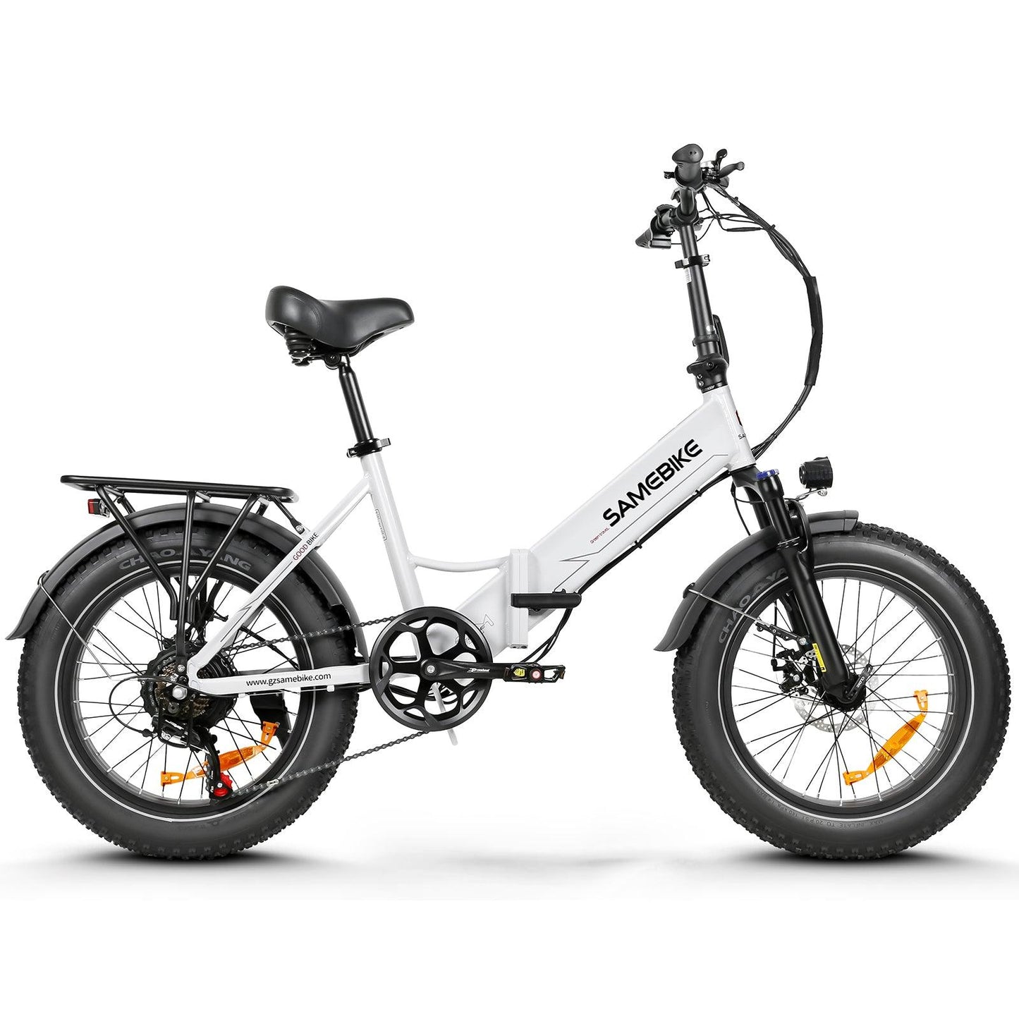 SAMEBIKE LOTDM200-II 20 Zoll Fettreifen 750W Motor 48V 13Ah Akku Faltrad Smart NFC Alcovic