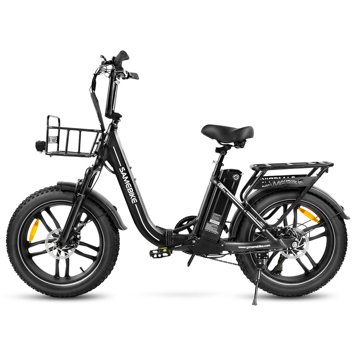 SAMEBIKE C05 Pro 36V 13Ah Akku 500W Motor Max. Geschwindigkeit 35KM/H Step-through faltbares Fat Tire E-Bike Alcovic
