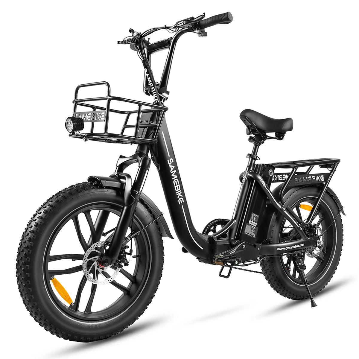 SAMEBIKE C05 Pro 36V 13Ah Akku 500W Motor Max. Geschwindigkeit 35KM/H Step-through faltbares Fat Tire E-Bike Alcovic
