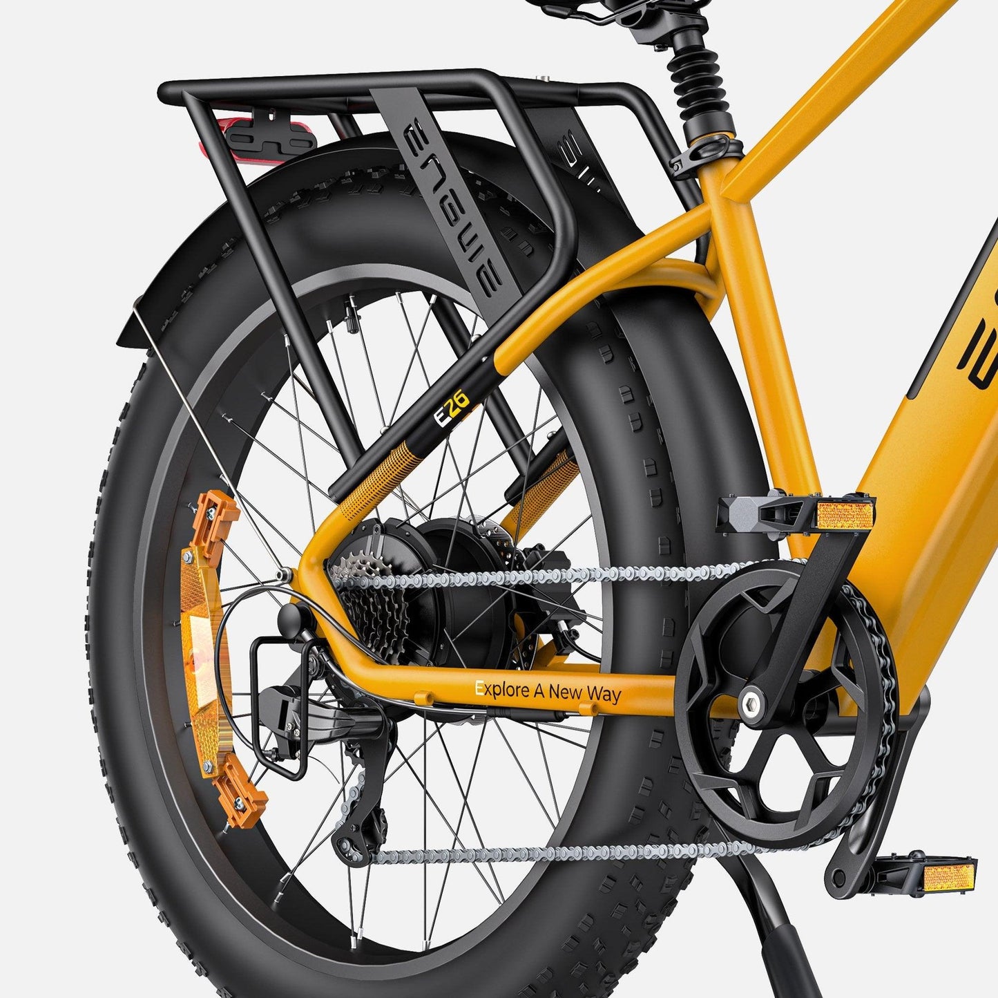 ENGWE E26 250 W 140 km Doppelfederung All-Terrain Fat Tire E-bike Alcovic