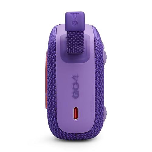 JBL Go 4 in Blau – Tragbare Bluetooth-Lautsprecher-Box mit JBL Pro Sound, tiefem Bass und Playtime-Boost-Funktion – Wasserfest und staubfest – 7 h Laufzeit Alcovic