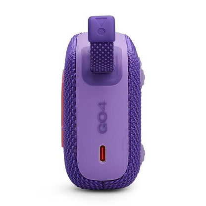 JBL Go 4 in Blau – Tragbare Bluetooth-Lautsprecher-Box mit JBL Pro Sound, tiefem Bass und Playtime-Boost-Funktion – Wasserfest und staubfest – 7 h Laufzeit Alcovic