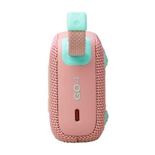 JBL Go 4 in Blau – Tragbare Bluetooth-Lautsprecher-Box mit JBL Pro Sound, tiefem Bass und Playtime-Boost-Funktion – Wasserfest und staubfest – 7 h Laufzeit Alcovic