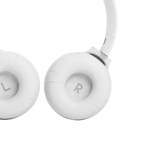 JBL Tune 510BT – Bluetooth On-Ear Kopfhörer in Schwarz – Faltbare Headphones mit Freisprechfunktion – Kompatibel mit Sprachassistenten – Lange Laufzeit von bis zu 40 Stunden Alcovic