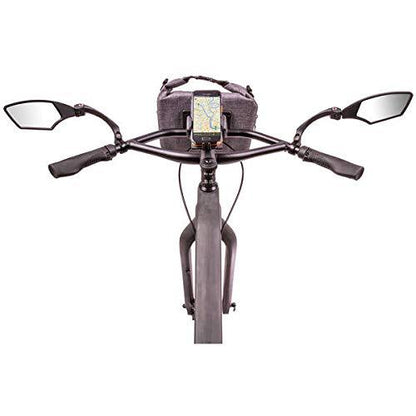 M-Wave SPY Space Fahrradspiegel, schwarz Alcovic