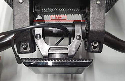 FISCHER Lenkerkorb mit Schnellbefestigung, speziell für E-Bikes entwickelt, Tragkraft 5kg, passend für alle gängigen Displays mit einer Breite von 9 cm, u.a. für BOSCH Displays Alcovic