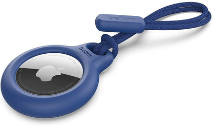 Belkin AirTag Hülle mit Schlaufe (Secure Holder Schutzhülle für Air Tag, Accessoire mit Kratzschutz) – Schwarz Alcovic