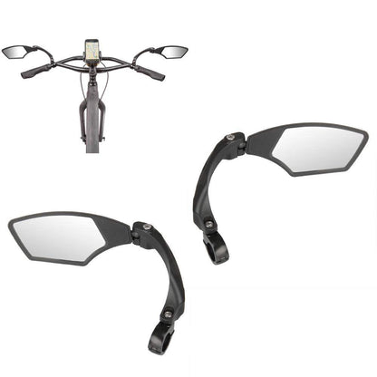 M-Wave SPY Space Fahrradspiegel, schwarz Alcovic