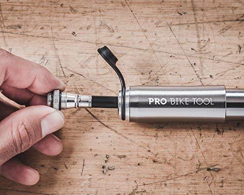 Pro Bike Tool Mini-Fahrradpumpe für Presta- und Schraderventile, Hochdruck-PSI, zuverlässig, kompakt und leicht, hervorragende Qualität und Leistung, Fahrrad-Reifenpumpe für Rennräder, Mountainbikes und BMX-Fahrräder Alcovic