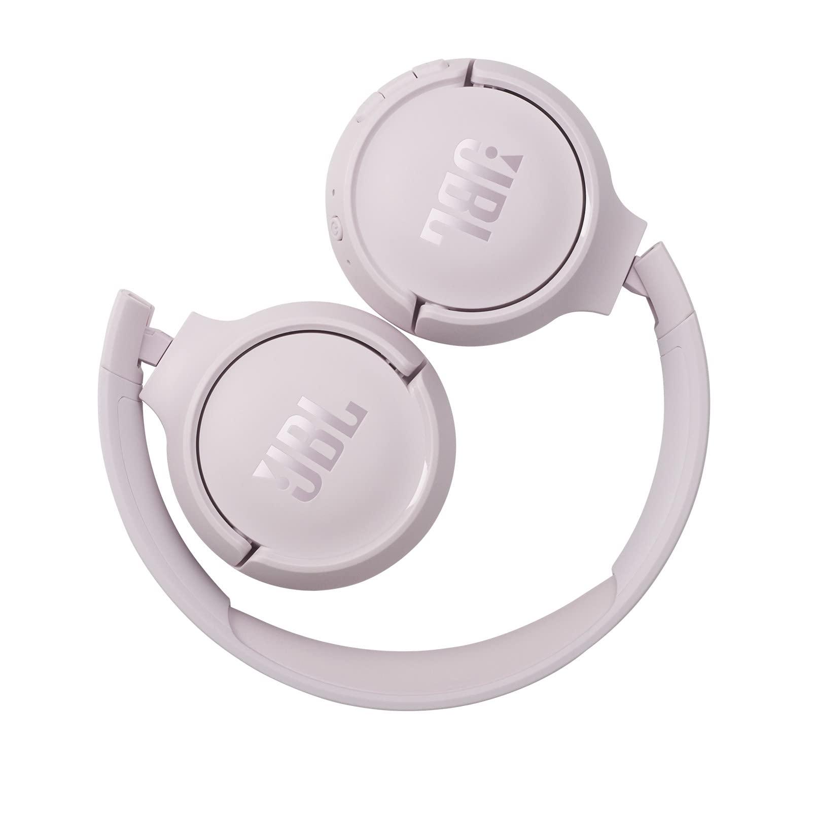 JBL Tune 510BT – Bluetooth On-Ear Kopfhörer in Schwarz – Faltbare Headphones mit Freisprechfunktion – Kompatibel mit Sprachassistenten – Lange Laufzeit von bis zu 40 Stunden Alcovic