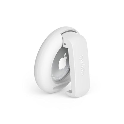 Belkin AirTag Hülle mit Schlaufe (Secure Holder Schutzhülle für Air Tag, Accessoire mit Kratzschutz) – Schwarz Alcovic