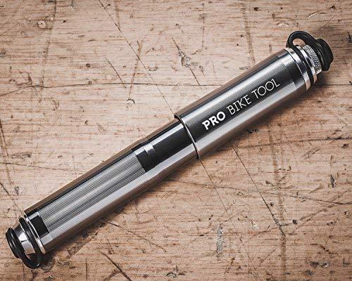 Pro Bike Tool Mini-Fahrradpumpe für Presta- und Schraderventile, Hochdruck-PSI, zuverlässig, kompakt und leicht, hervorragende Qualität und Leistung, Fahrrad-Reifenpumpe für Rennräder, Mountainbikes und BMX-Fahrräder Alcovic