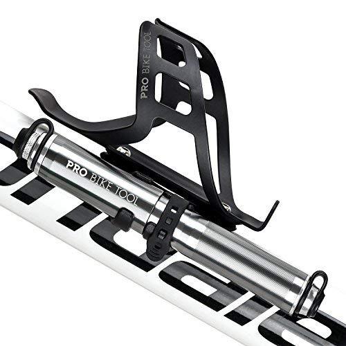 Pro Bike Tool Mini-Fahrradpumpe für Presta- und Schraderventile, Hochdruck-PSI, zuverlässig, kompakt und leicht, hervorragende Qualität und Leistung, Fahrrad-Reifenpumpe für Rennräder, Mountainbikes und BMX-Fahrräder Alcovic