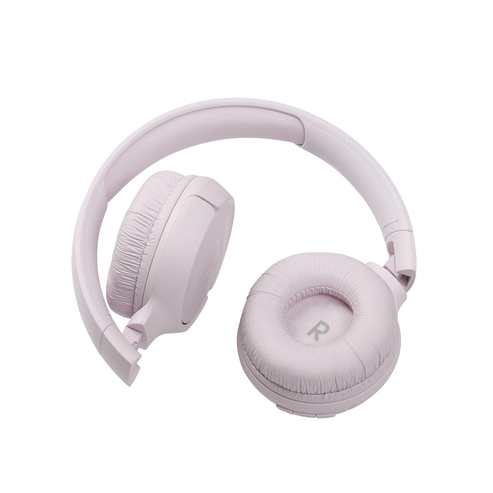 JBL Tune 510BT – Bluetooth On-Ear Kopfhörer in Schwarz – Faltbare Headphones mit Freisprechfunktion – Kompatibel mit Sprachassistenten – Lange Laufzeit von bis zu 40 Stunden Alcovic