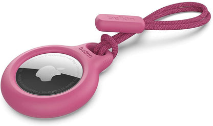 Belkin AirTag Hülle mit Schlaufe (Secure Holder Schutzhülle für Air Tag, Accessoire mit Kratzschutz) – Schwarz Alcovic
