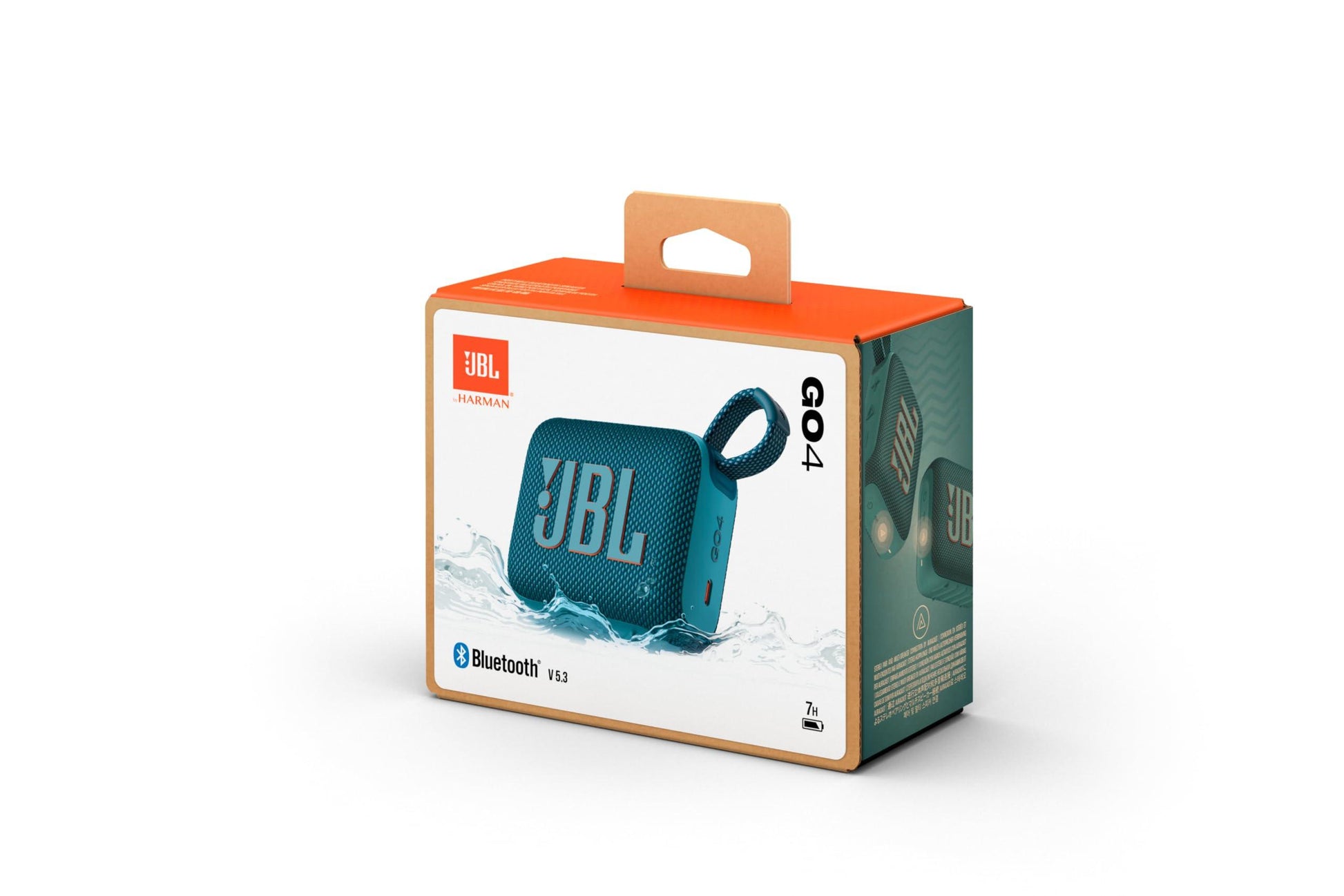 JBL Go 4 in Blau – Tragbare Bluetooth-Lautsprecher-Box mit JBL Pro Sound, tiefem Bass und Playtime-Boost-Funktion – Wasserfest und staubfest – 7 h Laufzeit Alcovic