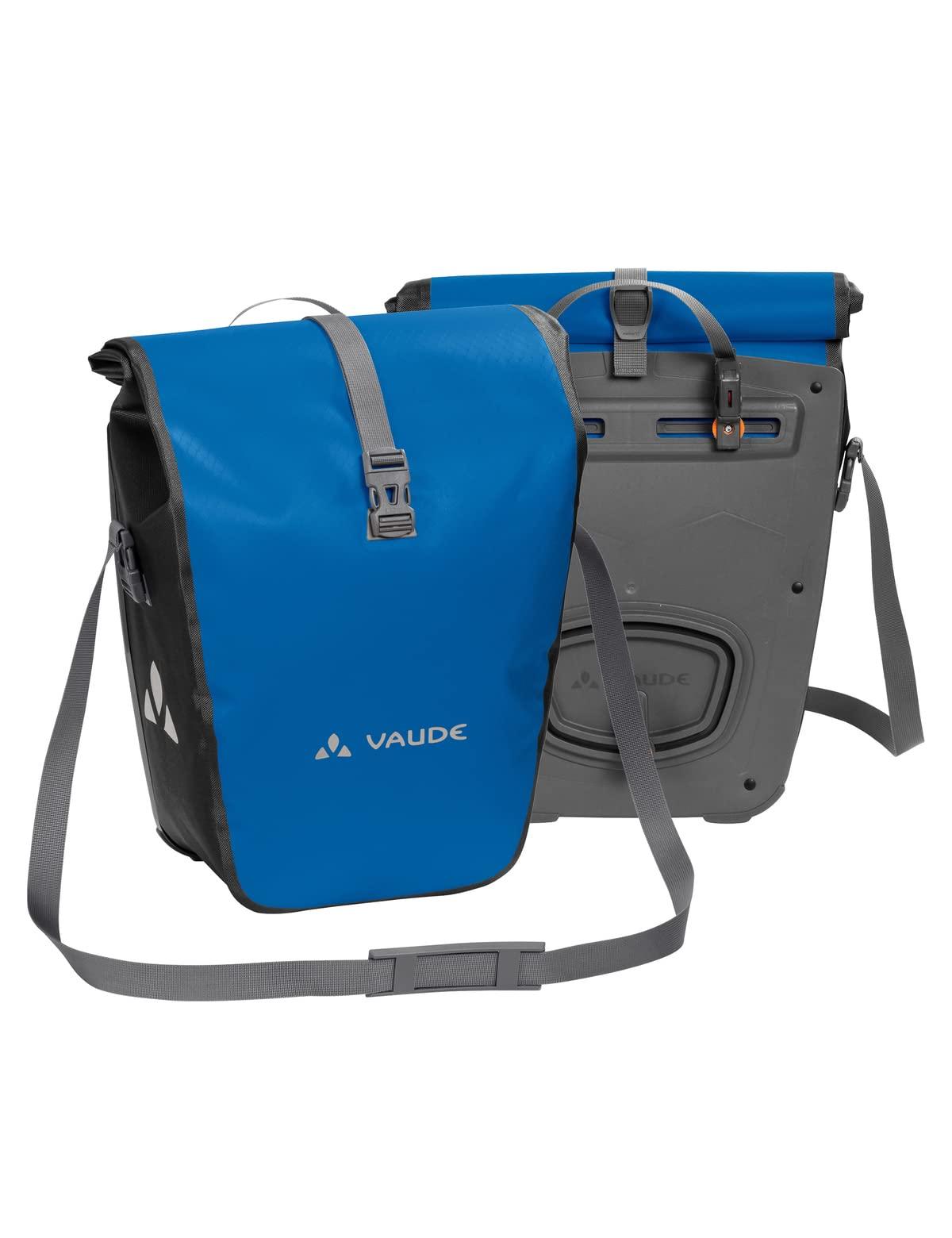 VAUDE Fahrradtaschen für Gepäckträger Aqua Back 2x24L, 2 x Hinterradtaschen wasserdicht, Fahrrad Gepäckträgertasche hinten, einfache Befestigung – Made in Germany Alcovic