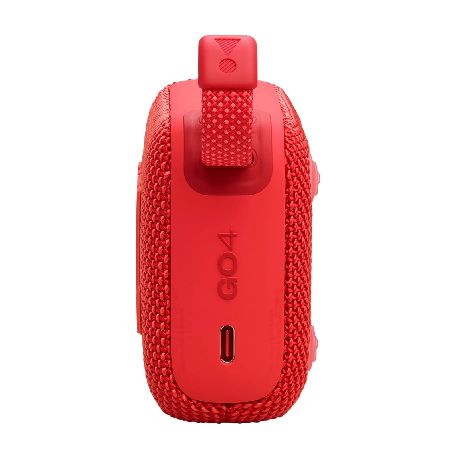 JBL Go 4 in Blau – Tragbare Bluetooth-Lautsprecher-Box mit JBL Pro Sound, tiefem Bass und Playtime-Boost-Funktion – Wasserfest und staubfest – 7 h Laufzeit Alcovic