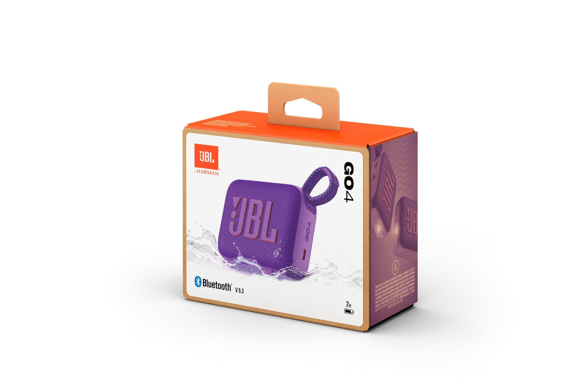JBL Go 4 in Blau – Tragbare Bluetooth-Lautsprecher-Box mit JBL Pro Sound, tiefem Bass und Playtime-Boost-Funktion – Wasserfest und staubfest – 7 h Laufzeit Alcovic