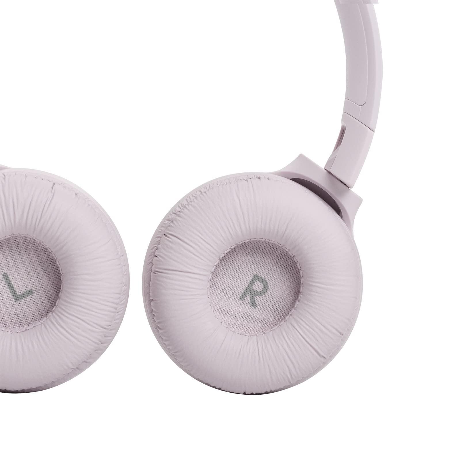 JBL Tune 510BT – Bluetooth On-Ear Kopfhörer in Schwarz – Faltbare Headphones mit Freisprechfunktion – Kompatibel mit Sprachassistenten – Lange Laufzeit von bis zu 40 Stunden Alcovic