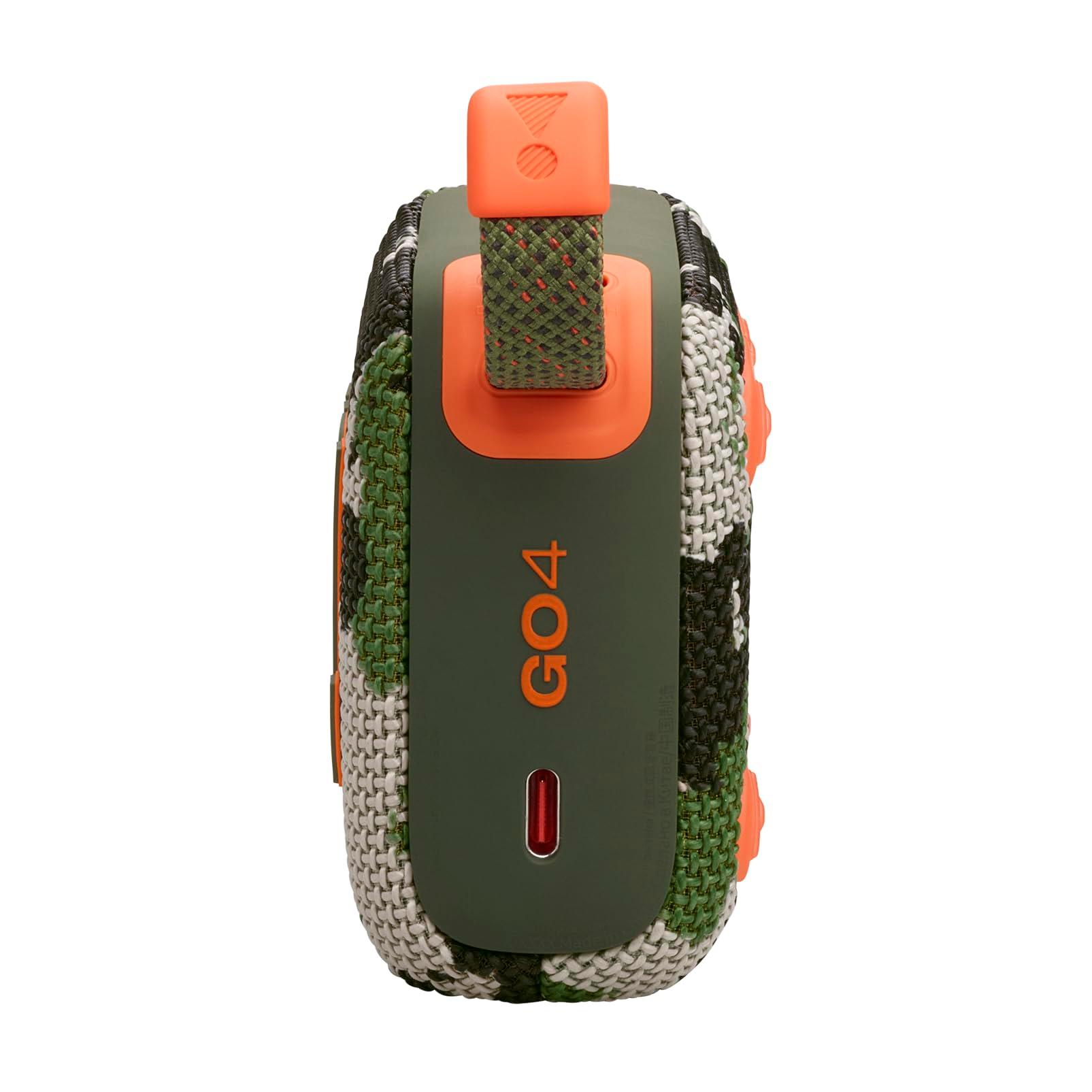 JBL Go 4 in Blau – Tragbare Bluetooth-Lautsprecher-Box mit JBL Pro Sound, tiefem Bass und Playtime-Boost-Funktion – Wasserfest und staubfest – 7 h Laufzeit Alcovic