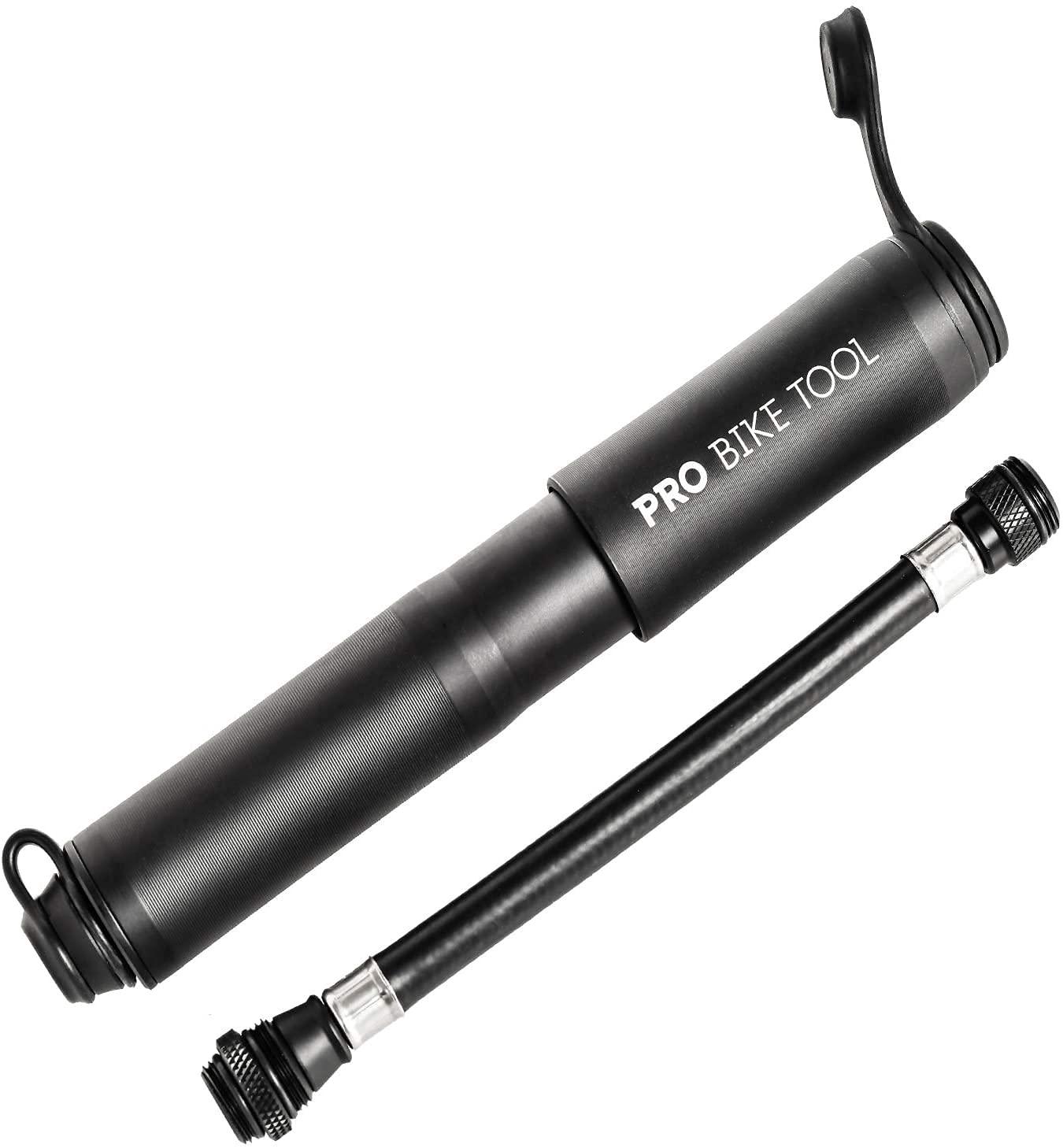 Pro Bike Tool Mini-Fahrradpumpe für Presta- und Schraderventile, Hochdruck-PSI, zuverlässig, kompakt und leicht, hervorragende Qualität und Leistung, Fahrrad-Reifenpumpe für Rennräder, Mountainbikes und BMX-Fahrräder Alcovic