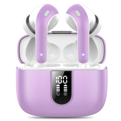 Bluetooth Kopfhörer, In Ear Kopfhörer Kabellos Bluetooth 5.3 mit 50H Tiefer Bass, 2024 Neue Kabellose Kopfhörer Noise Cancelling Earbuds mit 4 ENC Mic, IPX7 Wasserdicht Ohrhörer, USB-C Alcovic