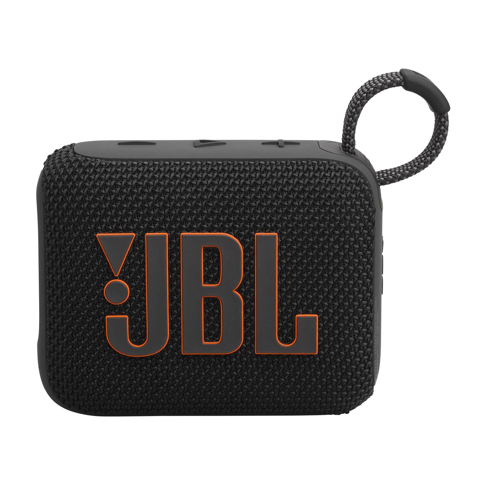 JBL Go 4 in Blau – Tragbare Bluetooth-Lautsprecher-Box mit JBL Pro Sound, tiefem Bass und Playtime-Boost-Funktion – Wasserfest und staubfest – 7 h Laufzeit Alcovic